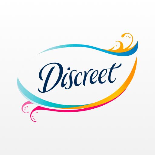 “Discreet brend sahifasi” brend logotipi