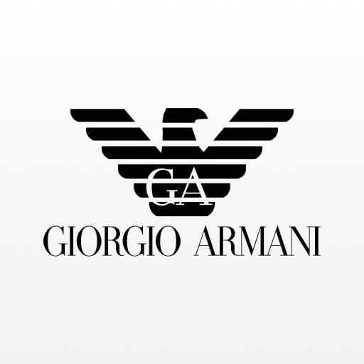 Логотип бренда “Страница бренда Giorgio Armani”