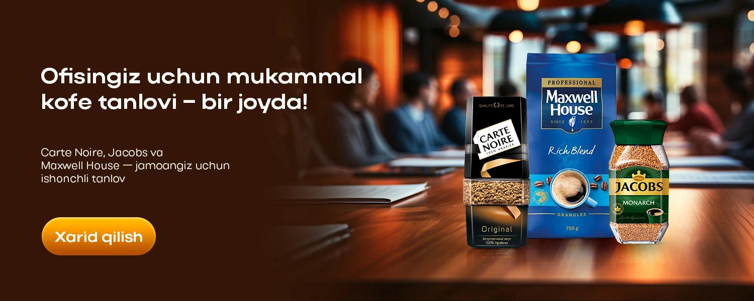 Ofisingiz uchun mukammal kofe tanlovi – bir joyda