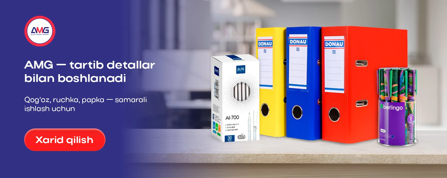 AMG — tartib detallar bilan boshlanadi