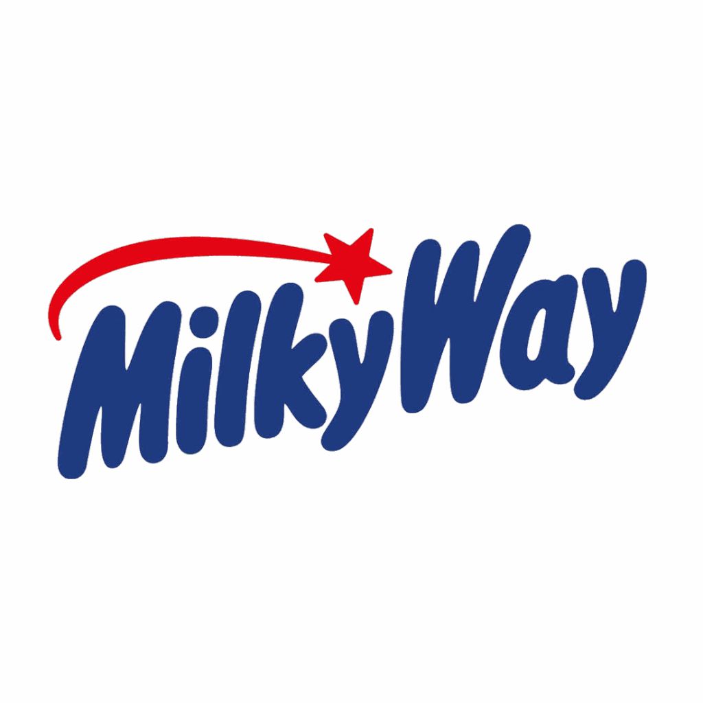 Логотип бренда “Страница бренда Milky Way”