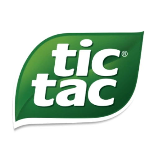 Логотип бренда “Страница бренда tic tac”