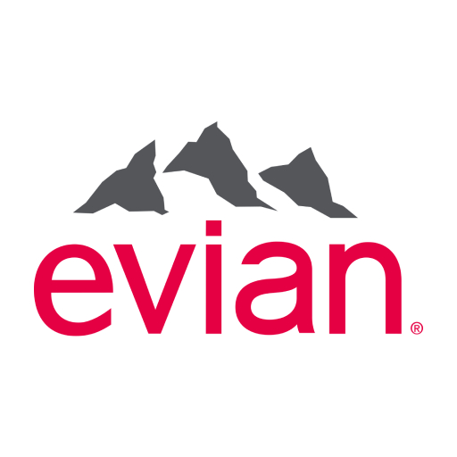 “Evian brend sahifasi” brend logotipi