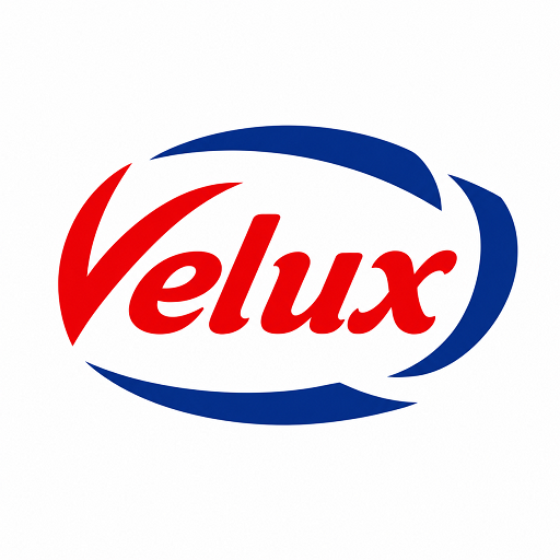 Логотип бренда “Velux Uzbekistan”