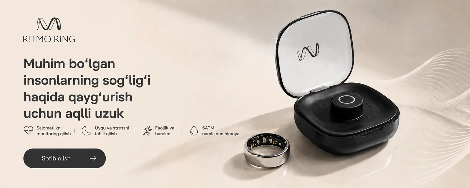 Ritmo Ring aqlli uzuklari